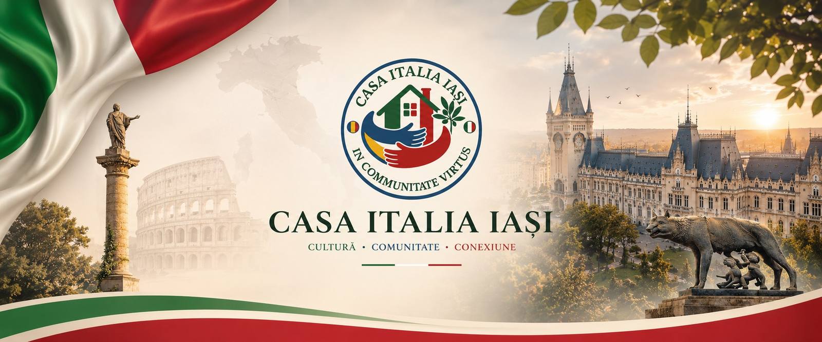 Casa Italia Iași — Cultura, Comunità, Connessione. Insieme costruiamo ponti tra Italia e Romania.